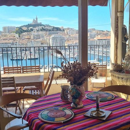 Grand T2 Surplombant Le Vieux Port Marseille Apartment ภายนอก รูปภาพ