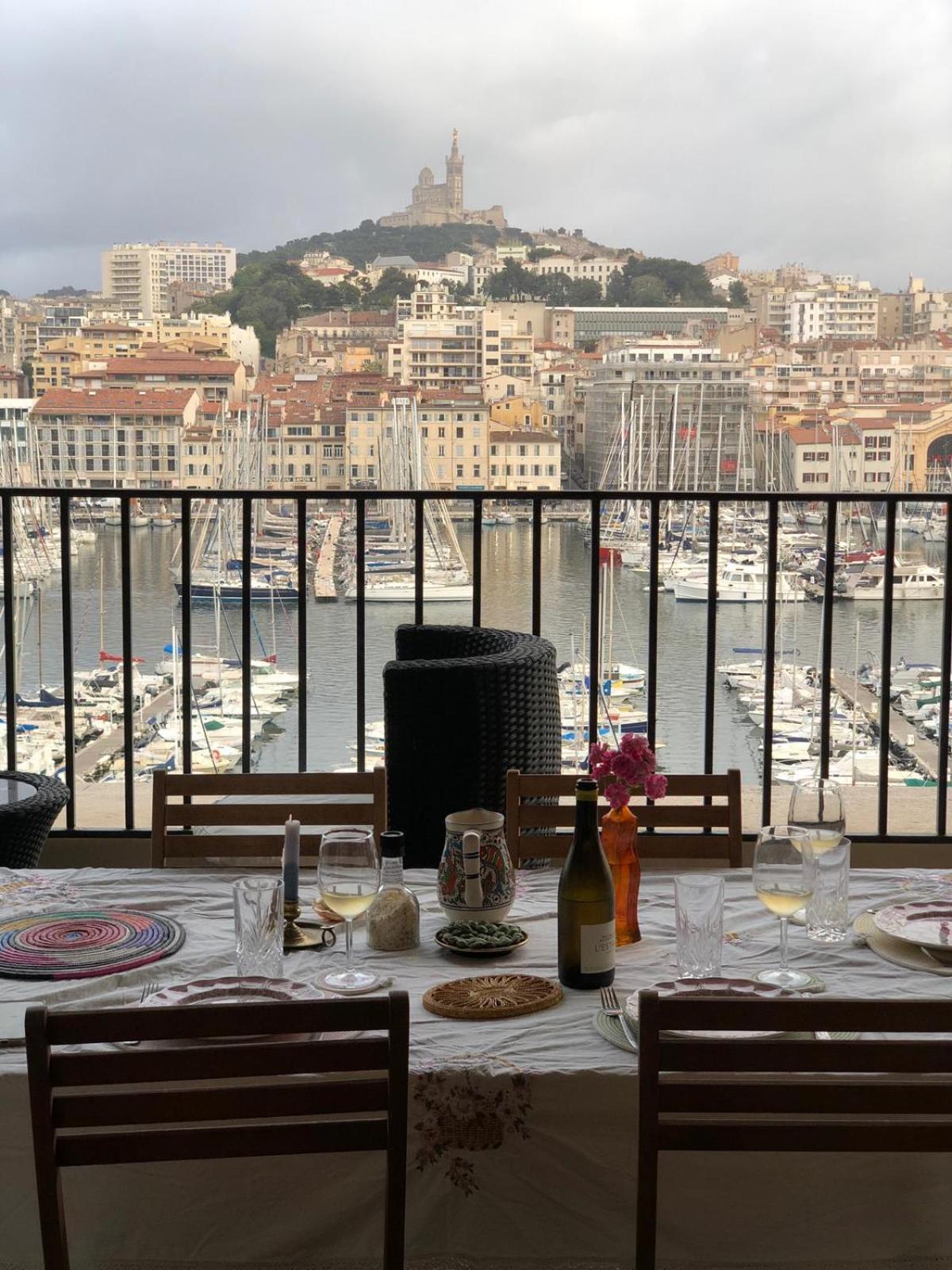 Grand T2 Surplombant Le Vieux Port Marseille Apartment ภายนอก รูปภาพ